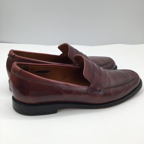 Allen Edmonds Ascher Penny Loafers Men's 11 D Dark Brown Leather Made in the USA - Picture 5 of 13